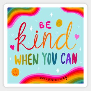 Be Kind Sticker